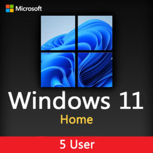 Microsoft Windows 11 Home 5 users [Retail Online]