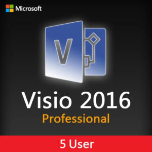 Visio 2016 Professional 5PC [Retail Online]