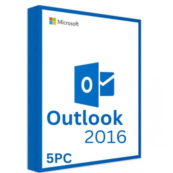 Microsoft Outlook 2016 5PC [Retail Online]